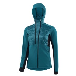 Kvinnors hette jakke Löffler Hybridjacket Grace PL60 blå korall